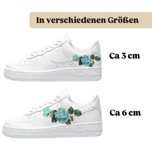 Sneakytats_Blumen_Bügelfolie_für_Sneaker