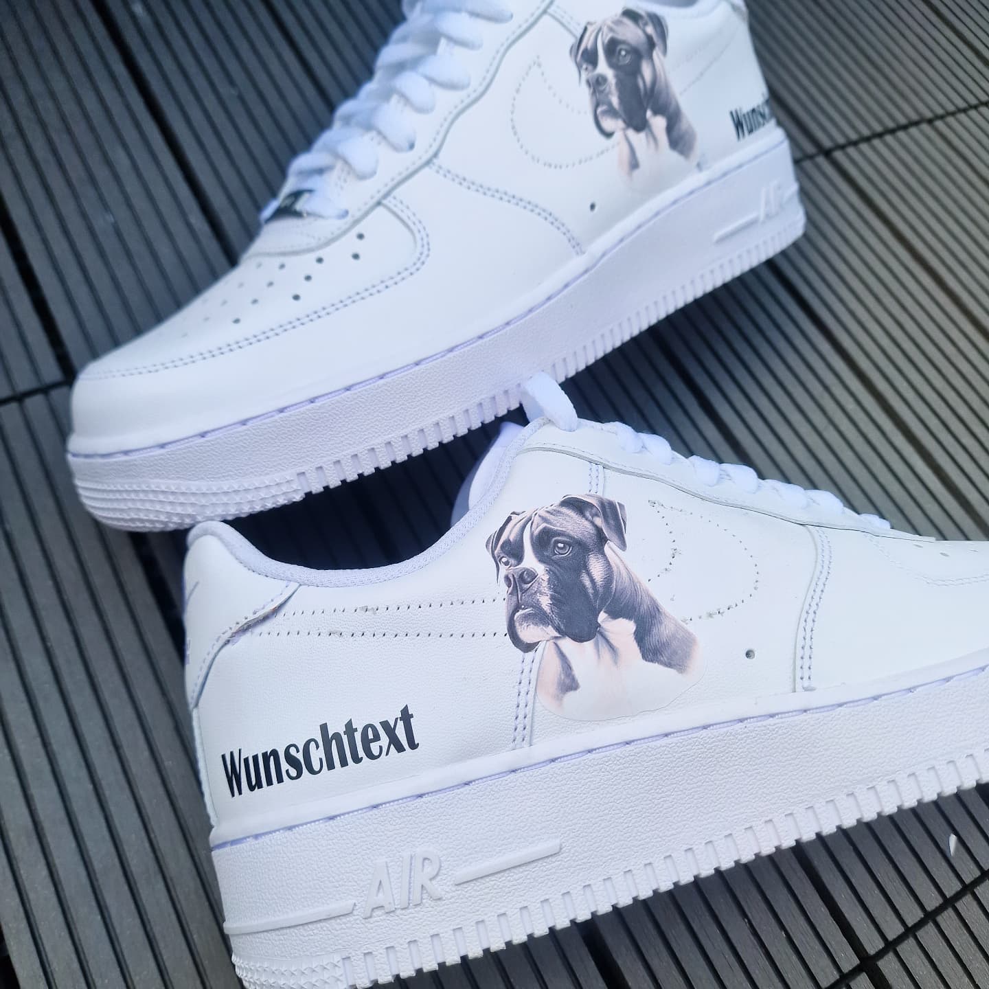 Air Force 1 "Boxer Wunschtext"