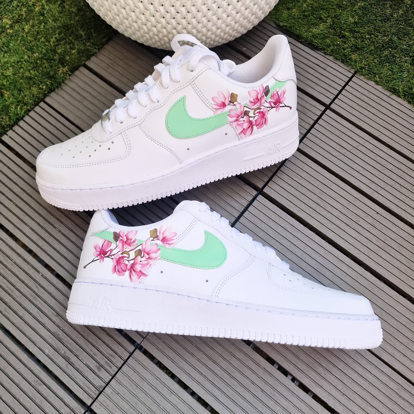 Air Force 1 "Lila Blumen"