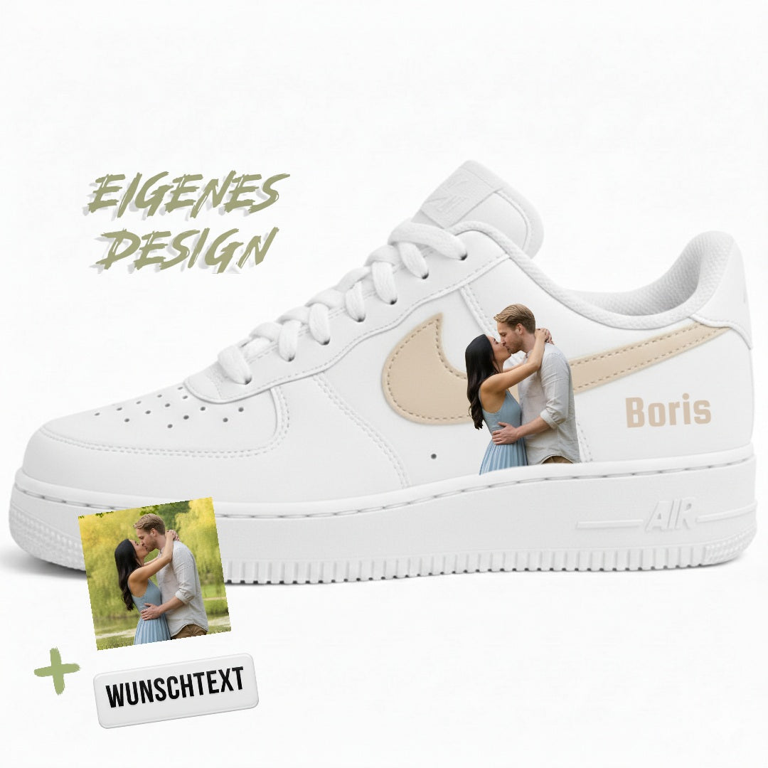 Eigenes Design Air Force 1 "beige"