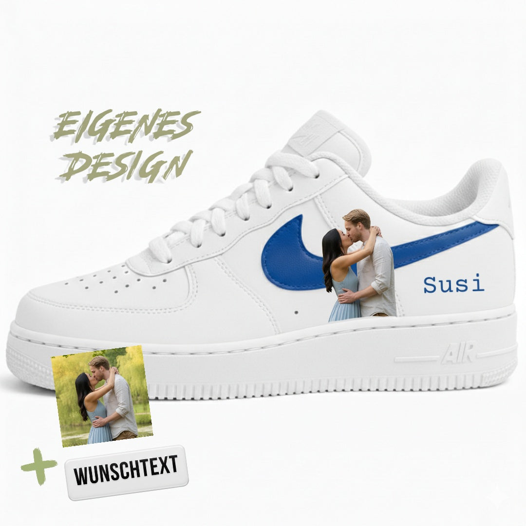 Eigenes Design Air Force 1 "blau"