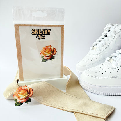 Sneakytats "Altgelbe Rose 0015"