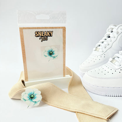 Sneakytats "türkis Rose 0063"