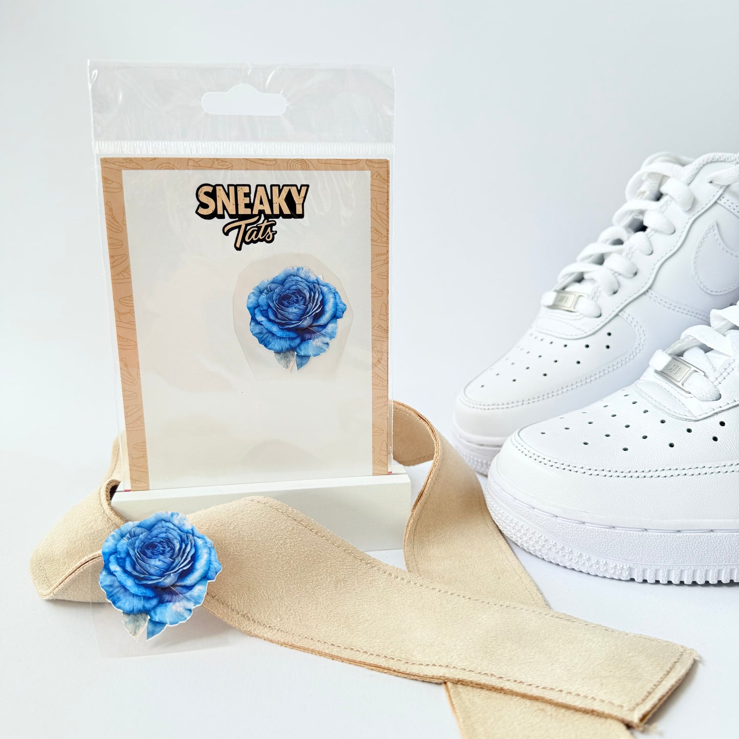 Sneakytats "Rose altblau 0114"
