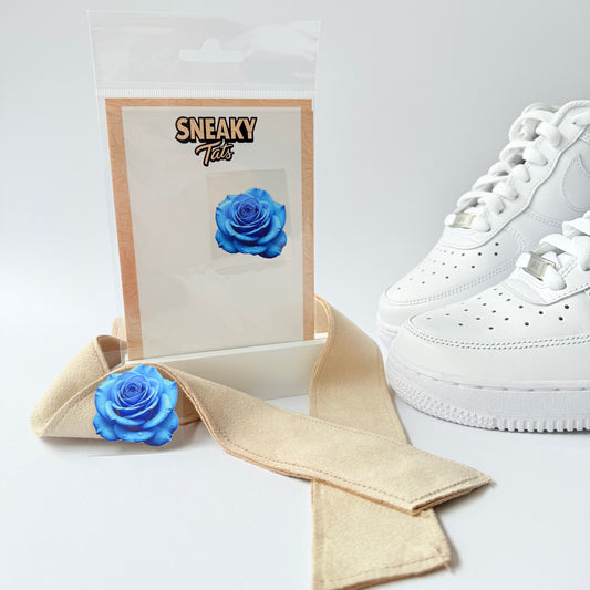 Sneakytats "Blaue Rose 0175"