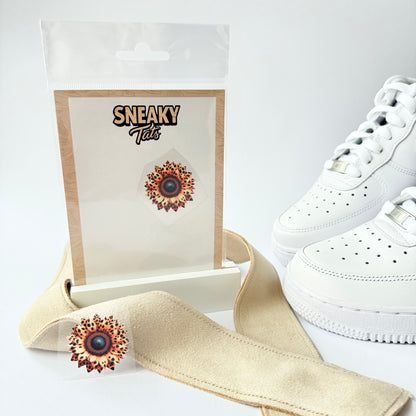 Sneakytats "Tiger Blumen 0182"