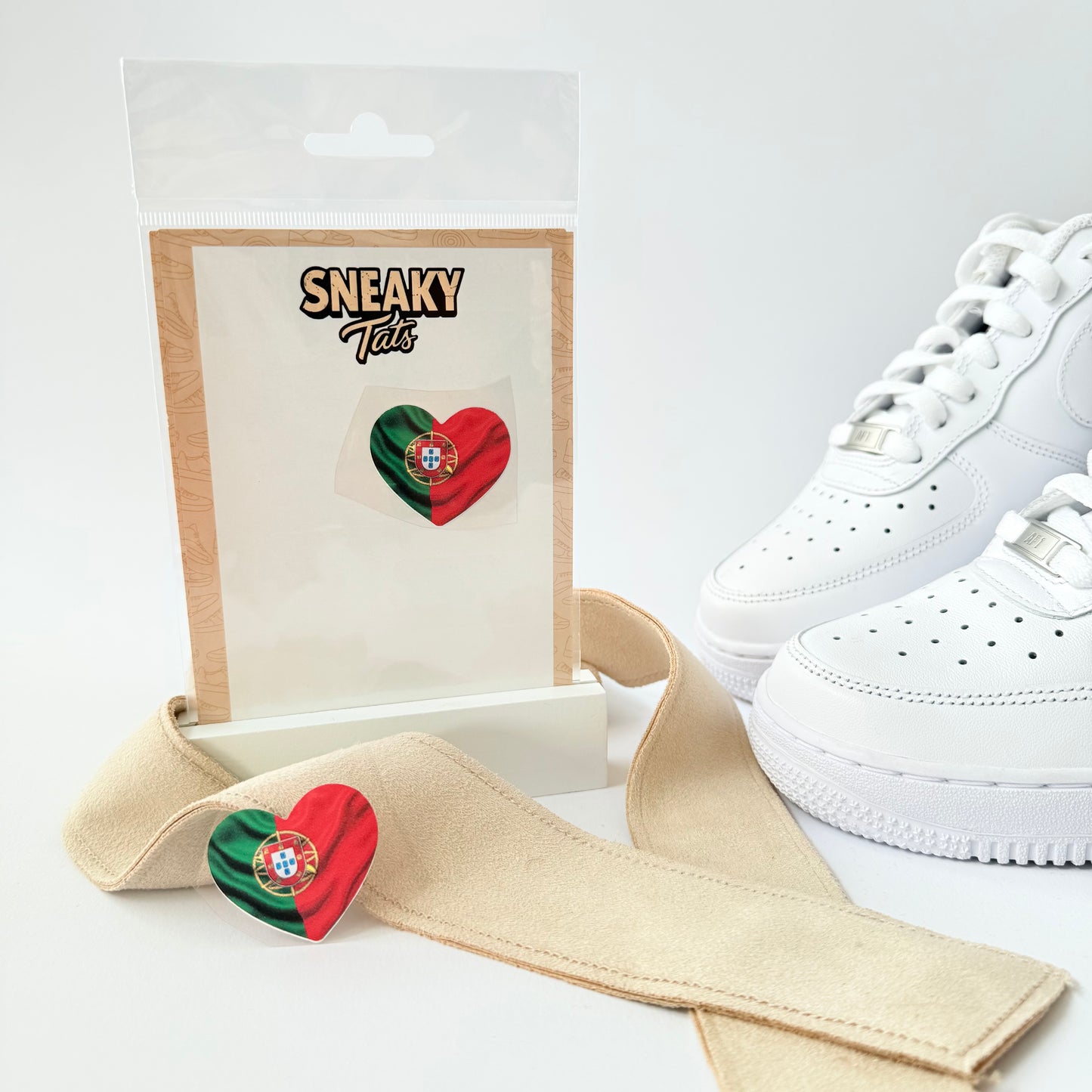 Sneakytats "Portugal Herz 0258"
