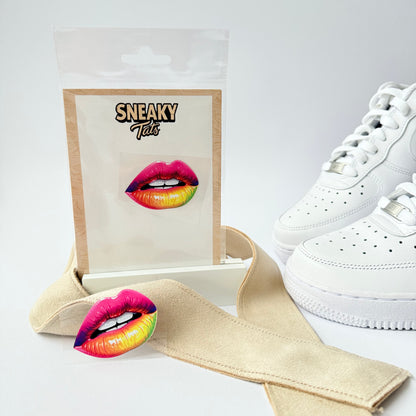 Sneakytats "Bunte Lippen 0325"