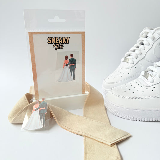 Sneakytats "Braut und Bräutigam 0339"