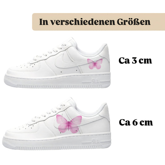 Sneakytats "rosa Schmetterlinge 0463"