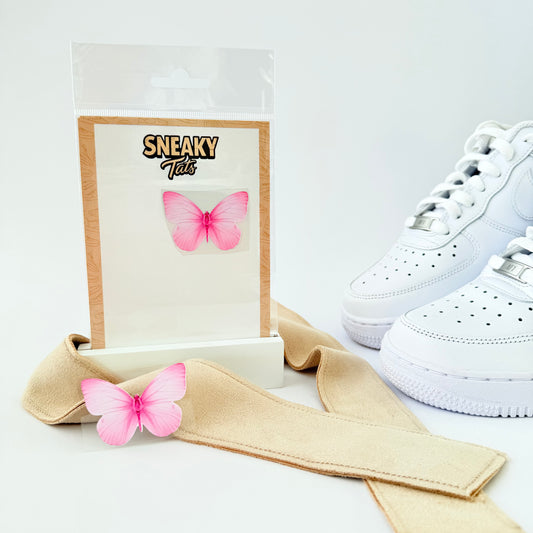 Sneakytats "rosa Schmetterlinge 0463"