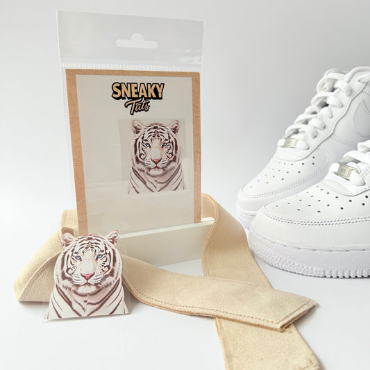 Sneakytats "weißer Tiger 0516"