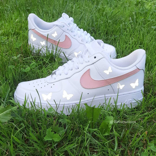 Air Force 1 "Reflective Schmetterlinge pink"