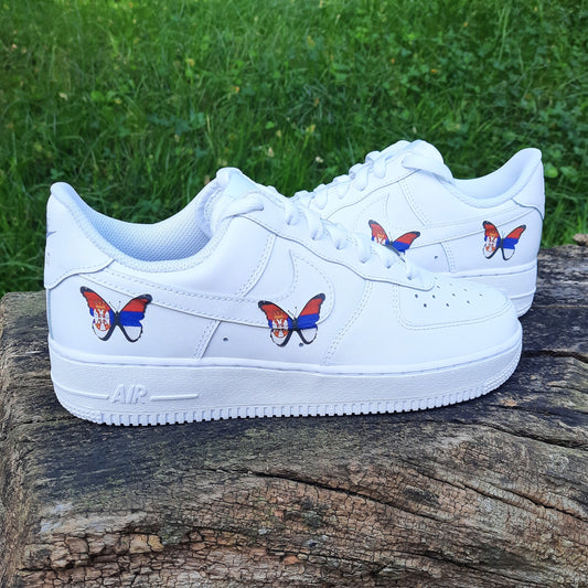 Air Force 1 "Serbien Schmetterlinge"