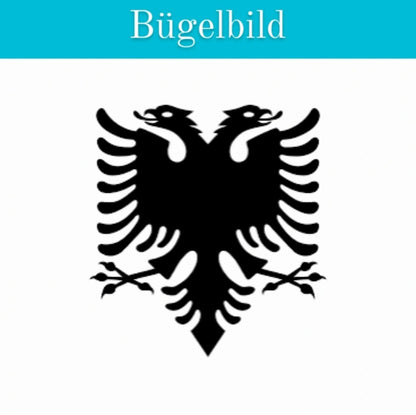 Bügelbild Albanien