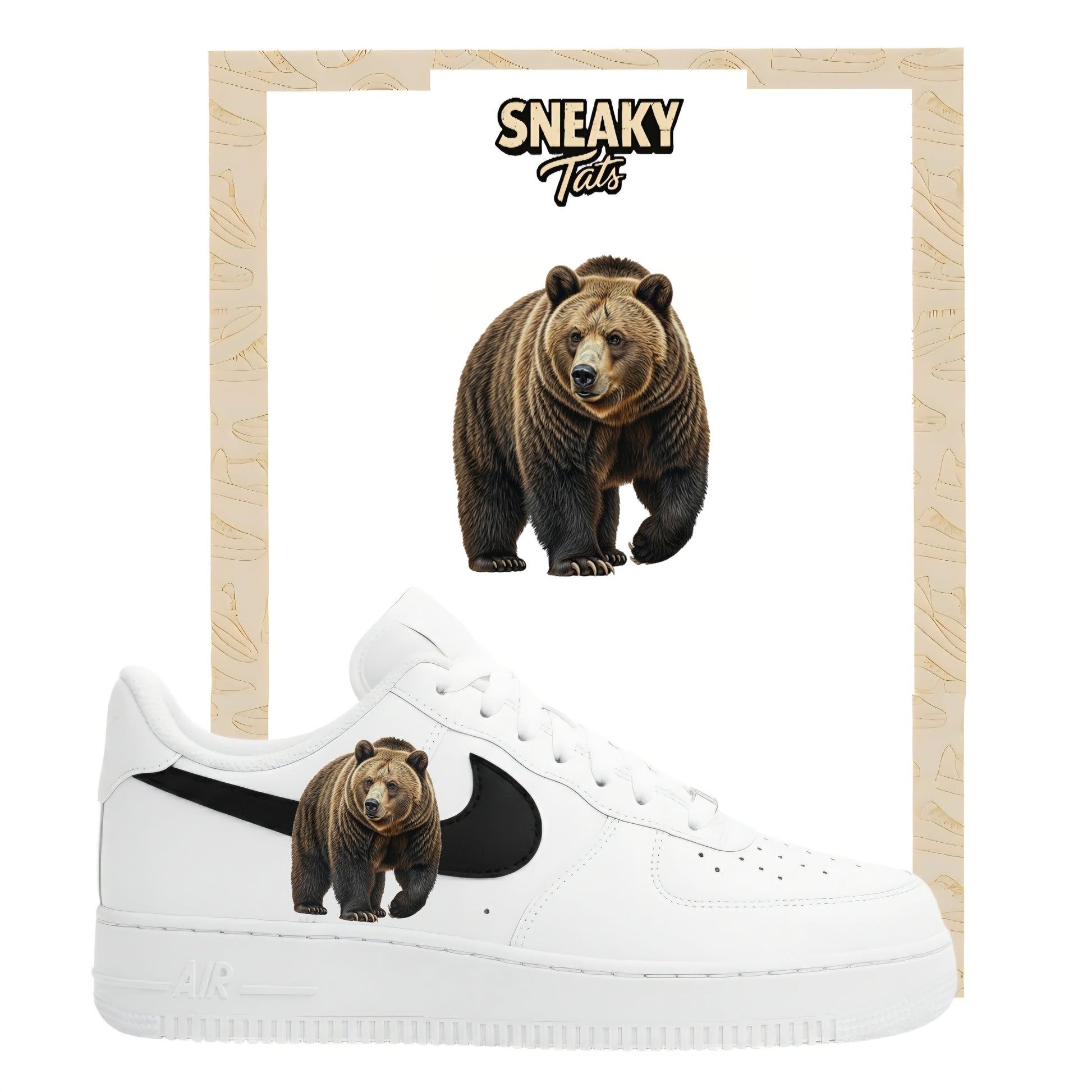 Sneakerfolien für Nike Air force 1 und Jordan Bär