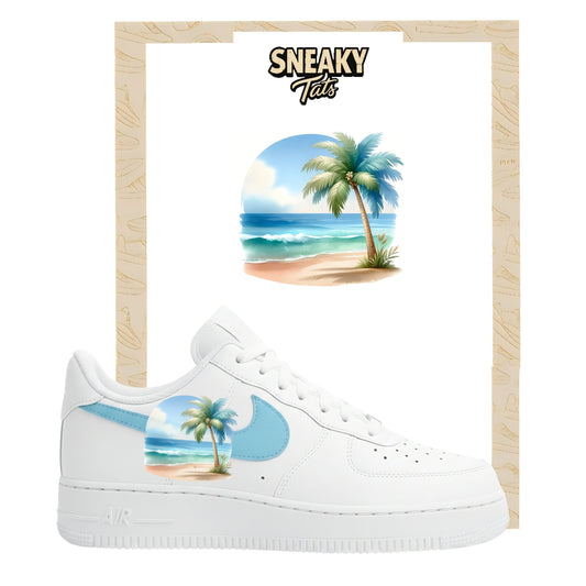 Bügelfolien für Nike Air force 1 und Jordan  Beach