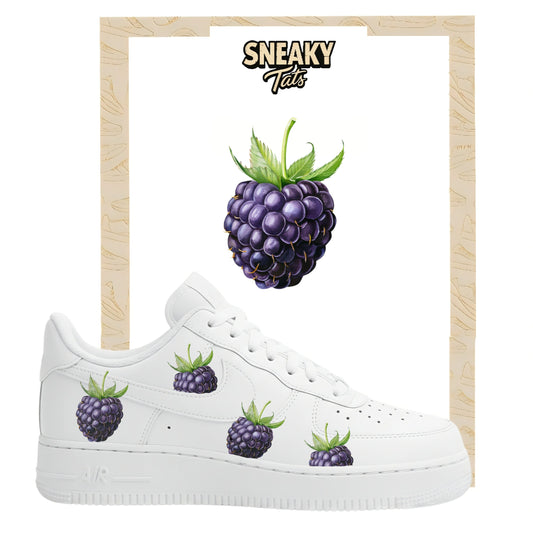 Sneakerfolien für Nike Air force 1 und Jordan Brombeere