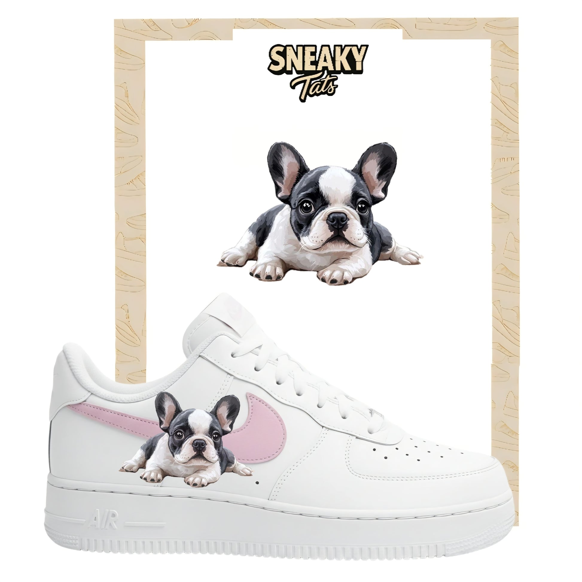 Sneakerfolien für Nike Air force 1 und Jordan Bulldogge
