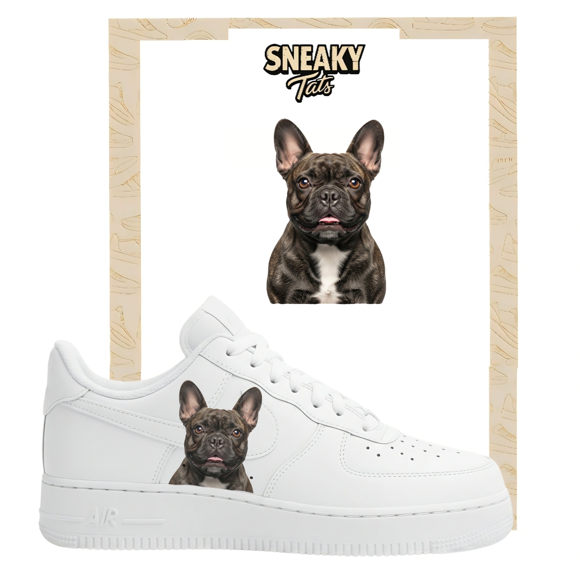 Bügelfolie für Nike Air force 1 und Jordan Bully