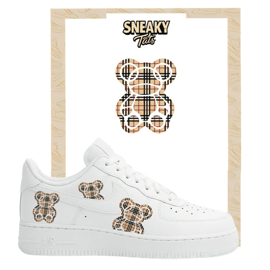 Bügelfolien für Nike Air force 1 und Jordan Teddy