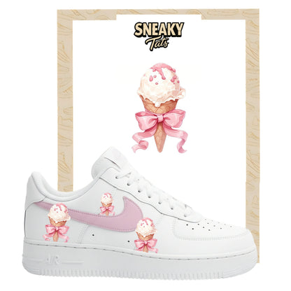 Bügelfolien für Nike Air force 1 und Jordan Eis
