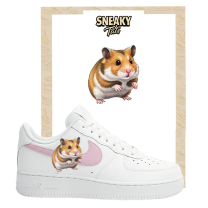 Bügelfolie für Nike Air force 1 und Jordan Hamster