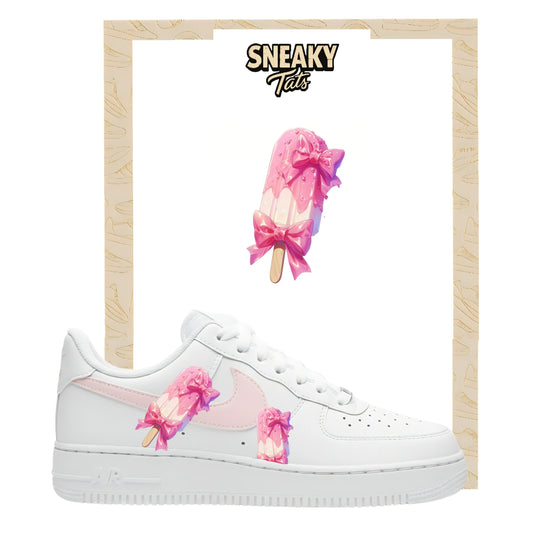 Bügelfolien für Nike Air force 1 und Jordan Ice Cream