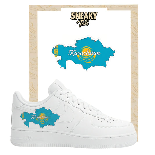 Bügelfolie für Nike Air force 1 und Jordan Kasachstan