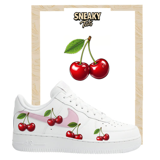 Sneakerfolien für Nike Air force 1 und Jordan Kirschen mit Blatt