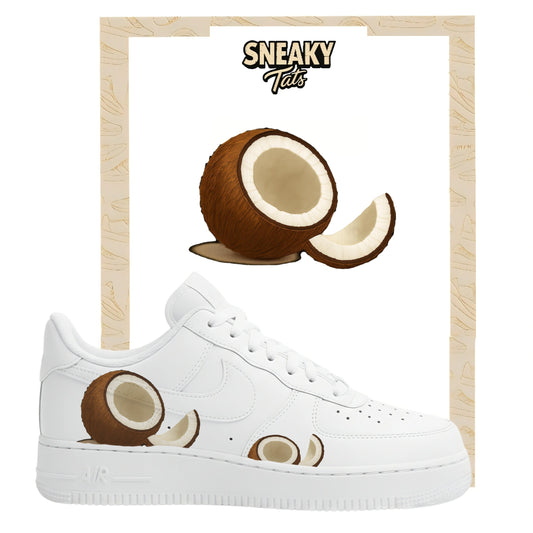 Sneakerfolien für Nike Air force 1 und Jordan Kokosnuss