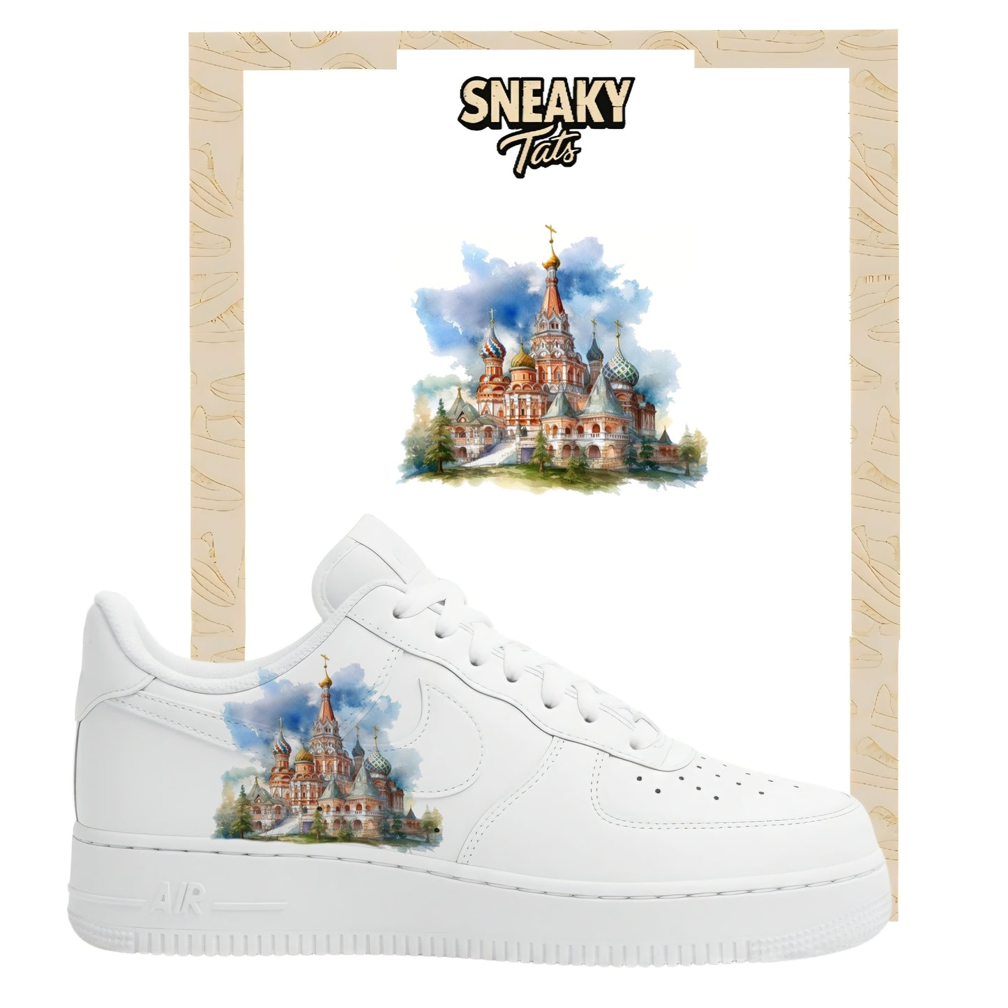 Bügelfolien für Nike Air force 1 und Jordan Kreml