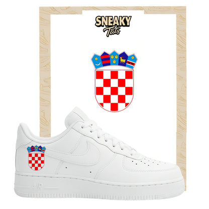 Bügelfolie für Nike Air force 1 und Jordan Kroatien