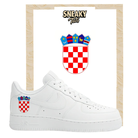 Bügelfolie für Nike Air force 1 und Jordan Kroatien