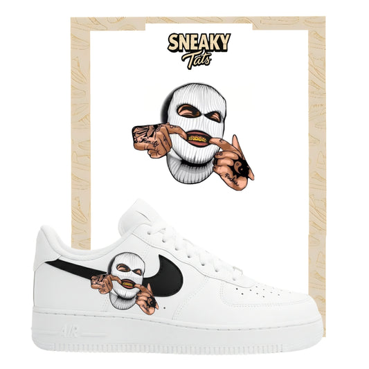 Sneakerfolien für Nike Air force 1 und Jordan Maske