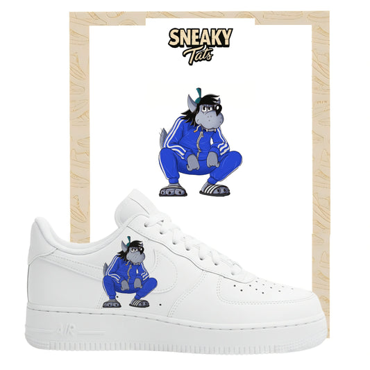 Bügelfolien für Nike Air force 1 und Jordan Nu Pagadi