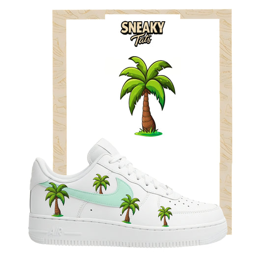 Bügelfolien für Nike Air force 1 und Jordan Palme