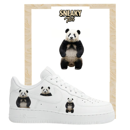 Bügelfolie für Nike Air force 1 und Jordan  Panda