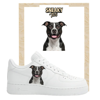 Bügelfolie für Nike Air force 1 und Jordan Pitbull