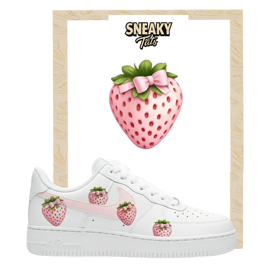 Sneakerfolien für Nike Air force 1 und Jordan Erdbeere