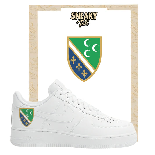 Bügelfolie für Nike Air force 1 und Jordan Sandzak