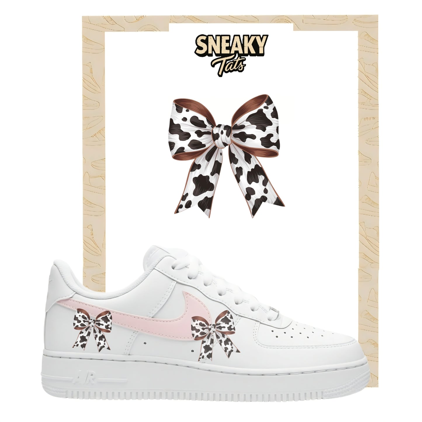 Bügelfolien für Nike Air force 1 und Jordan Schleife