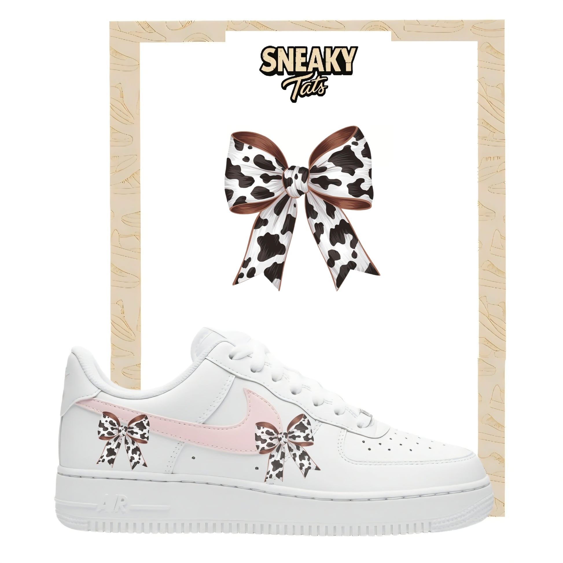 Bügelfolien für Nike Air force 1 und Jordan Schleife