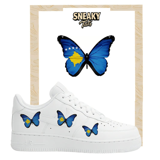 Bügelfolie für Nike Air force 1 und Jordan Schmetterlinge Kosovo