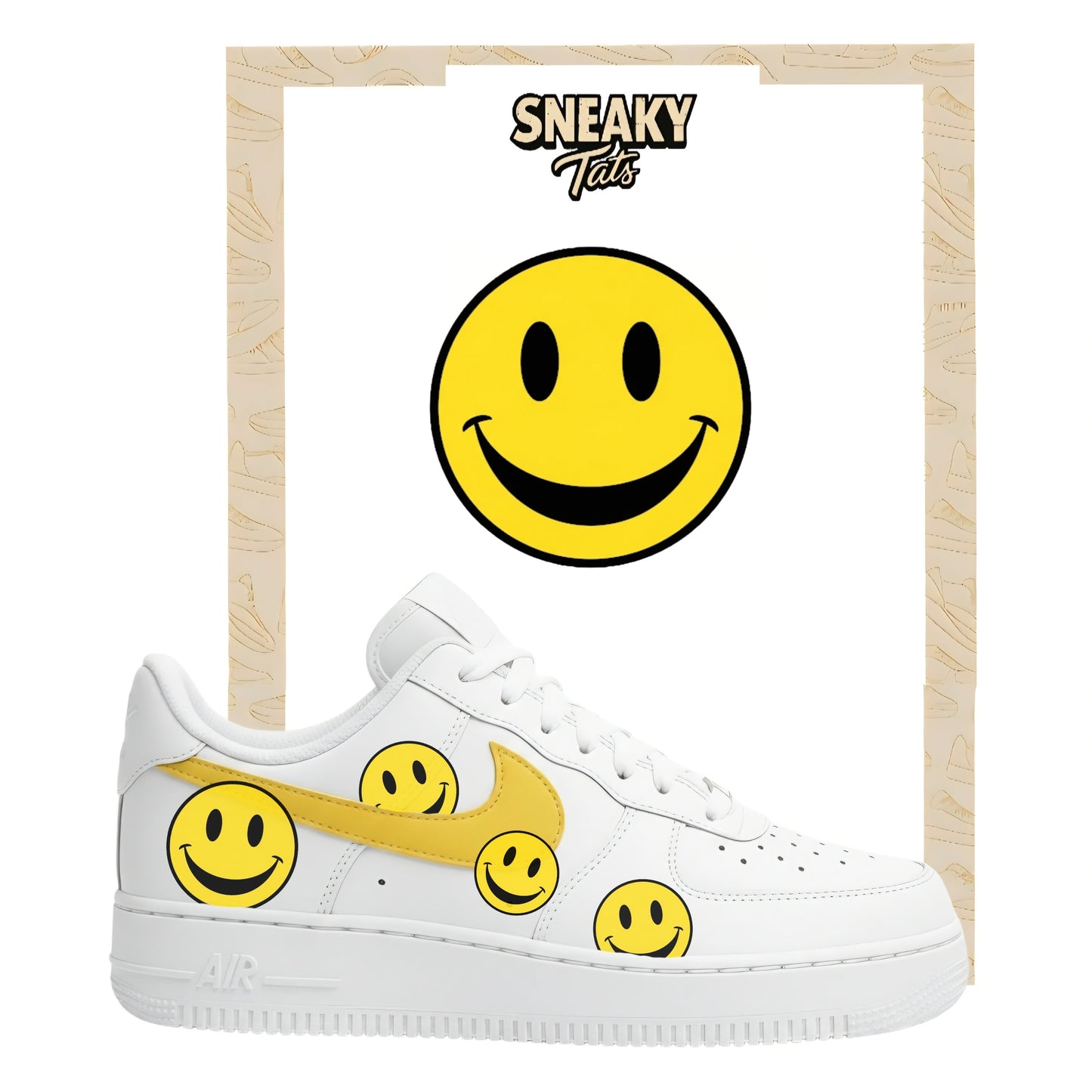 Bügelfolien für Nike Air force 1 und Jordan Schmily