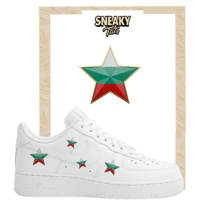 Bügelfolie für Nike Air force 1 und Jordan Stern Bulgarien