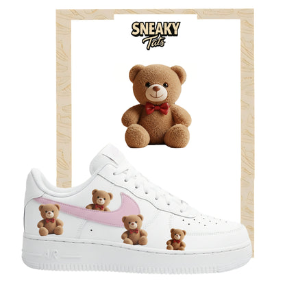 Bügelfolien für Nike Air force 1 und Jordan Teddybär