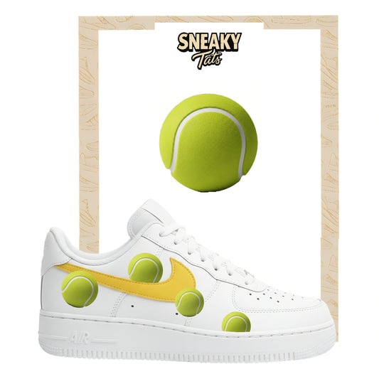 Sneakerfolien für Nike Air force 1 und Jordan Skyline Tennisball