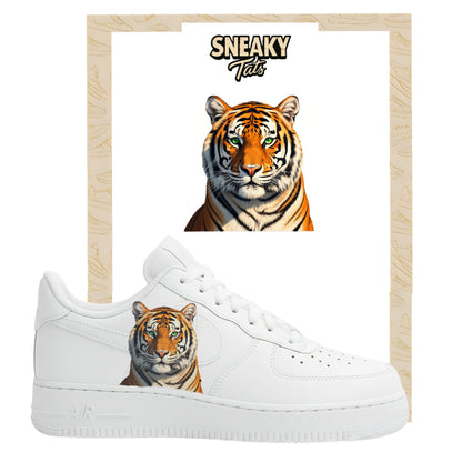 Bügelfolie für Nike Air force 1 und Jordan Tiger