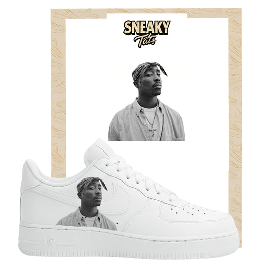 Sneakerfolien für Nike Air force 1 und Jordan Tupac Shakur